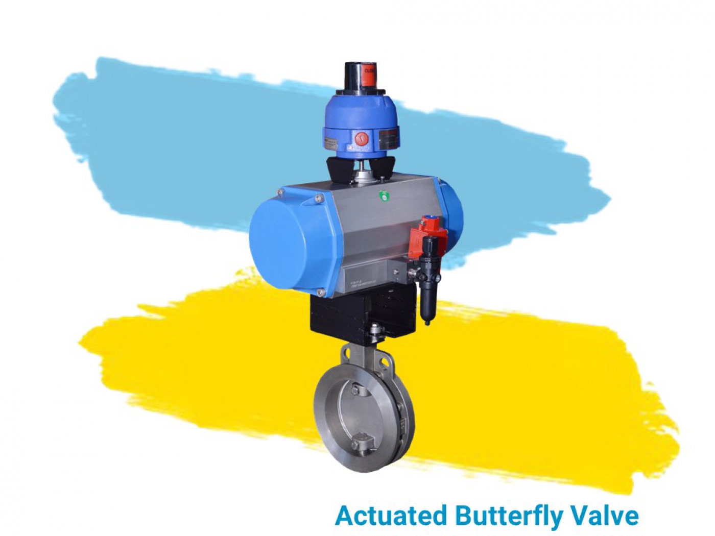 Actuated Butterfly Valve