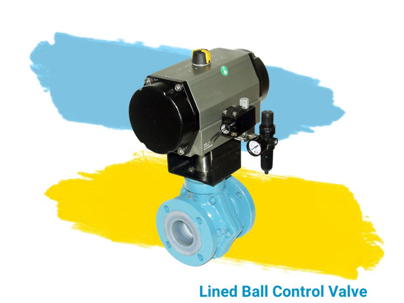 Lined Ball Control Valve