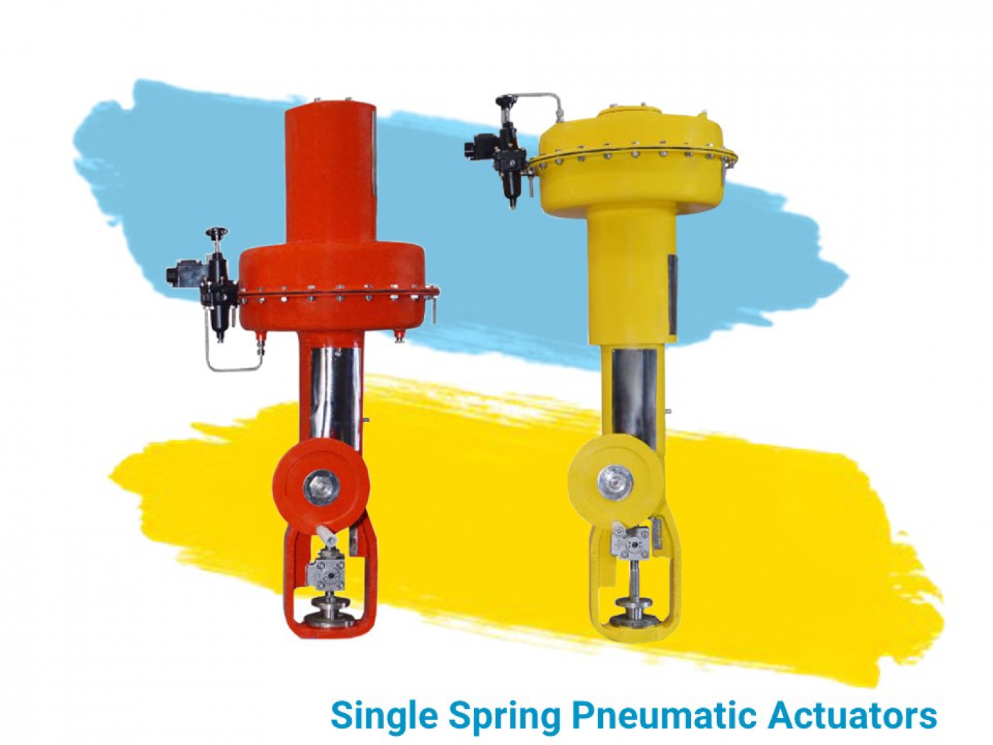 Single Spring Pneumatic Actuators